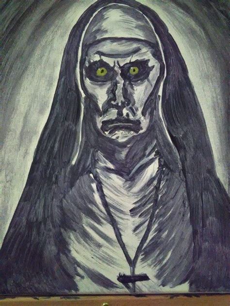 My Valak Painting The Conjuring 2 Was Amazing Horror Amino