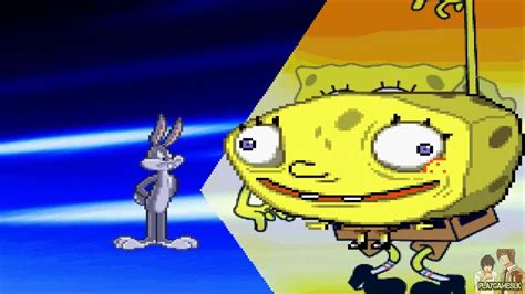 Mugen Battles Bugs Bunny Vs Spongebob Looney Tunes Vs Spongebob
