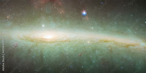 High Resolution Galaxy Nebula Background Overlay With Stunning Star