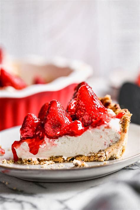 Strawberry Cream Pie Fresh And Delicious Wellplated
