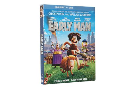 New Released Animation Early Man Blu Ray Movie Dvd Action Adventure