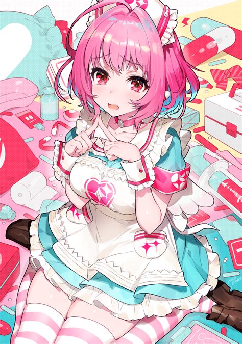 1211326 Anime Girls Artwork Portrait Display Vertical Riamu Yumemi Anime The 2d Digital