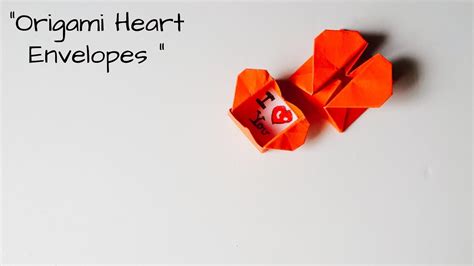 Origami Heart Envelope How To Make An Origami Heart Envelope Easy