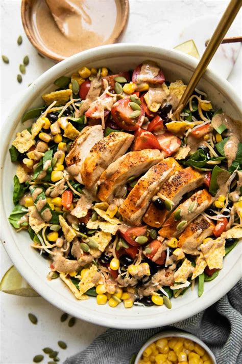 Spicy Southwest Salad Recipe Chick Fil A Copycat Jar Of Lemons