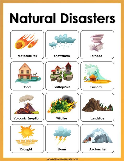 Natural Disasters Activity Set In 2021 Natural Disasters Activities