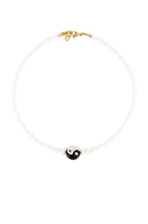 Notte Yin To My Yang Necklace Shop Kiaras Beaded Necklaces From