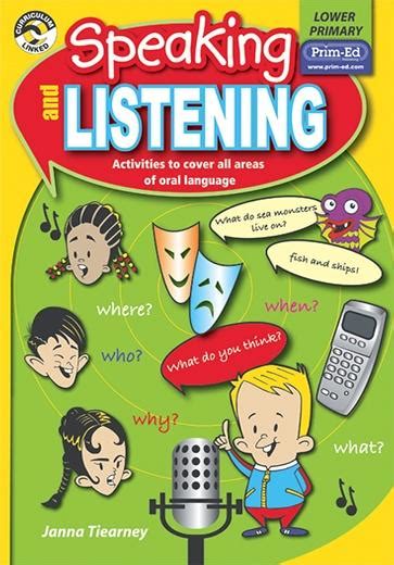 Speaking And Listening Lower English Year 1 Primary 2 Year 2