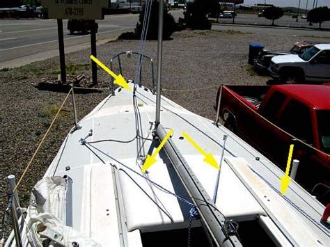 Stepping The Mast Using A Gin Pole Sailboat Owners Forums Masts