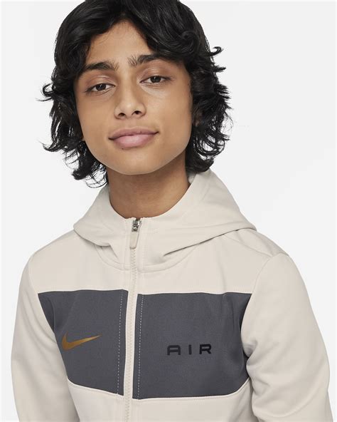 Nike Air Older Kids Boys Full Zip Hoodie Nike Uk