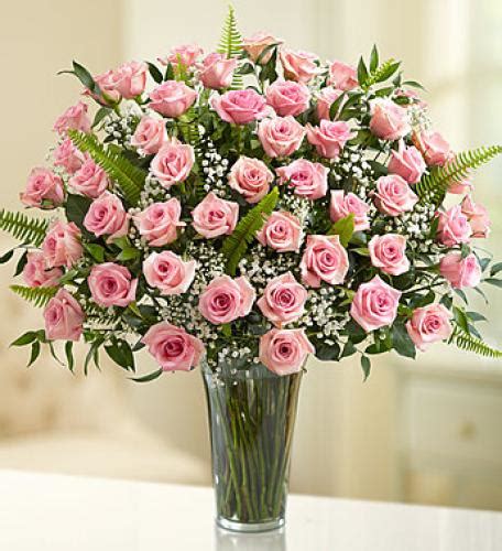 Ultimate Elegance Premium Long Stem Pink Roses Arranged By A Florist In