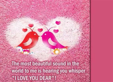 The Most Beautiful Sound Free I Love You Ecards