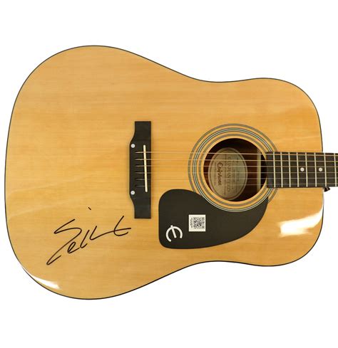 Charitybuzz Eric Church Signed Acoustic Guitar Lot 1866401