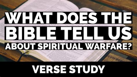 Spiritual Warfare What The Bible Says Ephesians 612 Verse Study