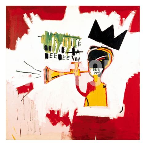 Trumpet 1984 Giclee Print By Jean Michel Basquiat At