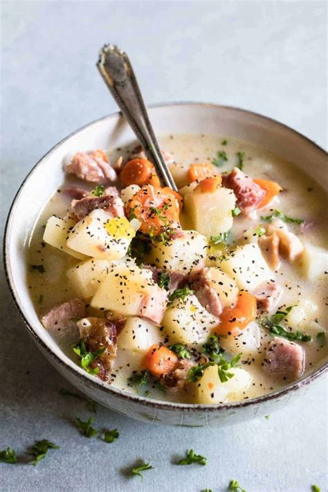 Try recipes like ham & chard stuffed shells and green eggs & ham soup for a tasty and filling meal. 30 "Taste-Tantalizing" Ham Soups - Page 2 - Easy and ...