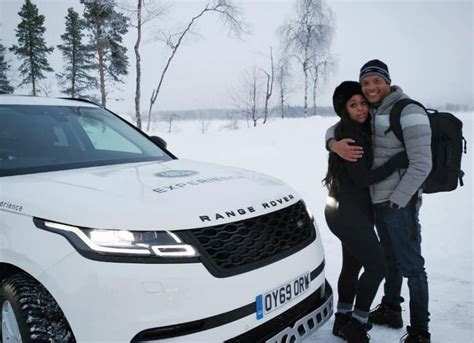 Photos Minnie Dlamini And Husband Jones Enjoying Time In Snowy Sweden