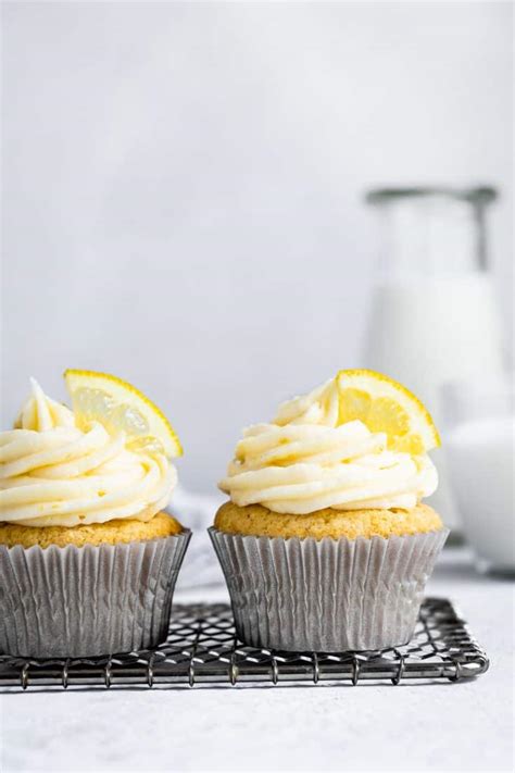 Gluten Free Lemon Cupcakes With Lemon Cream Cheese Frosting Snixy Kitchen