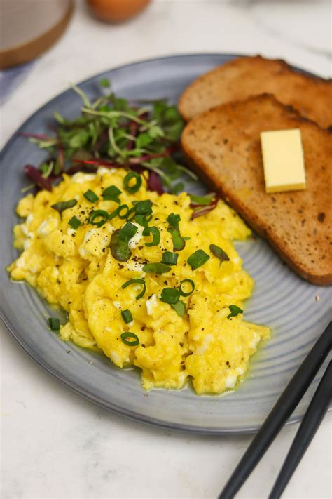 Scrambled Eggs With Cottage Cheese High In Protein Food Faith Fitness