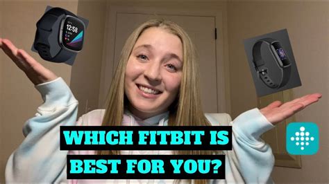 Which Fitbit Is Best For You Comparing Fitbit Models Youtube