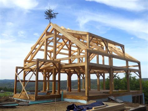 timber house frame - Google Search | Timber framing, Timber house, Timber