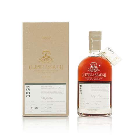 glenglassaugh rare cask 47 year old 46 1 abv 1968 1 bt70 the timeless whisky collection