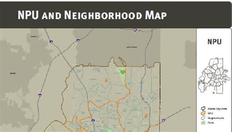 Atlanta Department Of City Planning Gis Map Collection