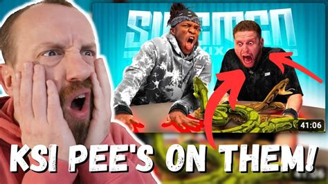 Ksi Pees On Them Sidemen Try Not To Move Challenge First Reaction