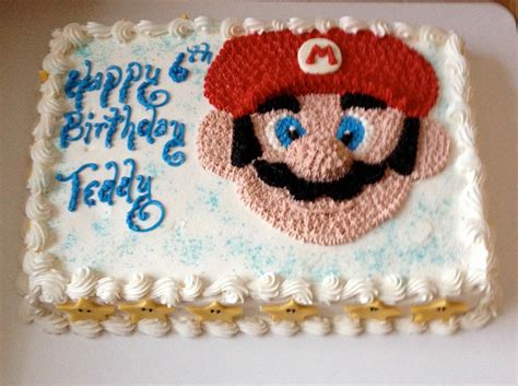 Mario Cake Buttercream