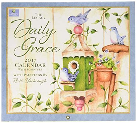 Legacy Publishing Group 2017 Wall Calendar Daily Grace