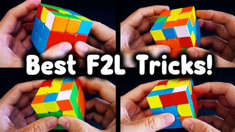 My Top 10 F2l Tricks Rubiks Cube Tutorial Youtube