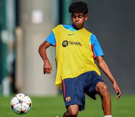 Meet 15 Year Old Lamine Yamal Who Trained With Barcelona First Team All Soccer
