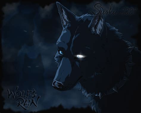 Blue Wolfs Rain Image 344898 Zerochan Anime Image Board