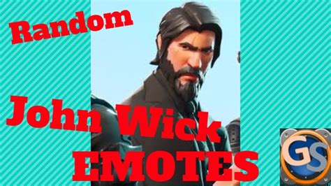 This outfit was a part of the limited time john wick x fortnite event for the release of the film john wick chapter 3. Fortnite John Wick Emote Dances - YouTube