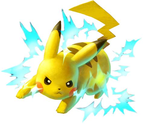08 Pikachu Lightning Smash Bros Ultimate By Elevenzm On Deviantart