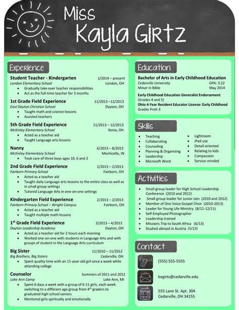 Adapt it to your profile and accomplish your job goals. Resume Samples for Teachers 2018