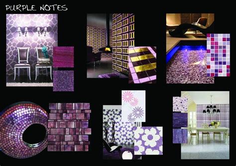 Imperial Purple Is On Trend Trend Mosaics In The Colour Purple