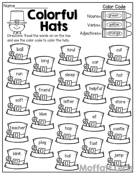 K5 learning offers free worksheets, flashcards and inexpensive workbooks for kids in kindergarten to grade 5. 13 Best Images of Adjective Coloring Worksheet - Adjective ...