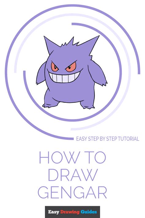 How To Draw Gengar Pokemon Gengar Pokemon Pokemon Drawings