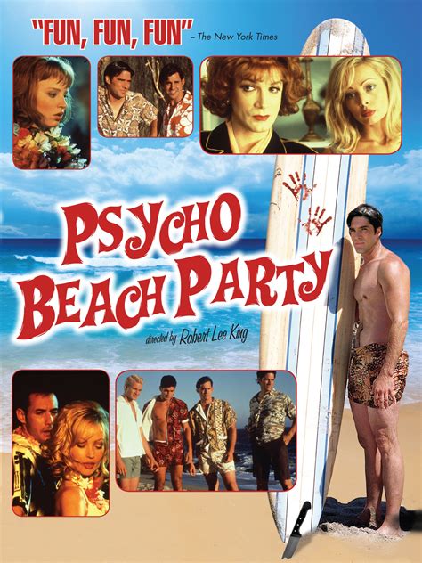 Psycho Beach Party Poster Facets