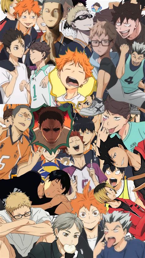Characters that have not appeared in the anime are represented with art from the manga. Haikyuu Characters Wallpapers - Wallpaper Cave