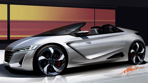 Honda Previews New Convertible Sports Car With S660 Concept