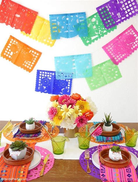 a colorful cinco de mayo mexican fiesta fiesta party diy mexican decorations mexican fiesta