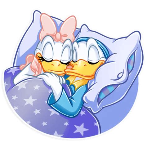 Donald Duck Daisy Duck Disney Cartoon Sticker 18 Pro Sport Stickers