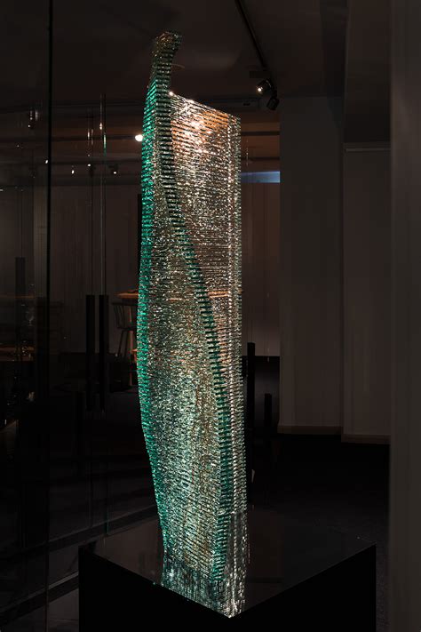 Layered Glass Sculpture Canvas Ernestvitin