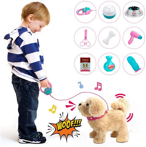 Forty4 Plush Electronic Dog Stuffed Puppy Dog With Remote Control