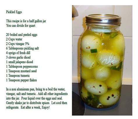 Homemade Pickled Eggs Recipe Artofit