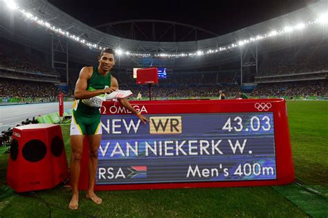 Wayde Van Niekerk I M Chasing Usain Bolt S Olympic Records