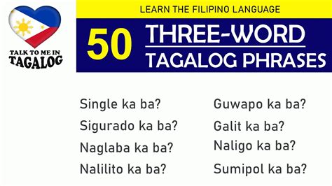 Filipino Sentences