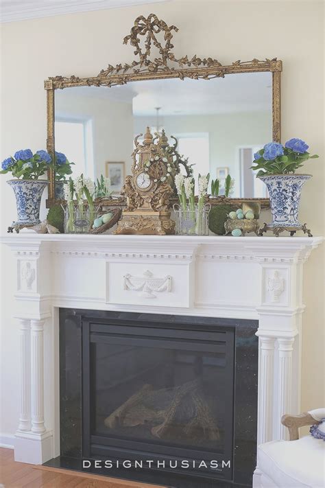 47 Easy And Affordable Spring Mantel Decorating Ideas Home Decor Ideas
