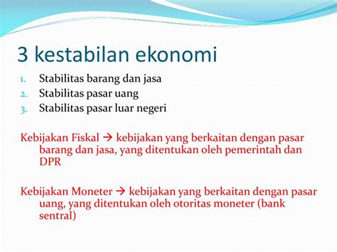 PPT Kebijakan Fiskal Dan Moneter PowerPoint Presentation Free